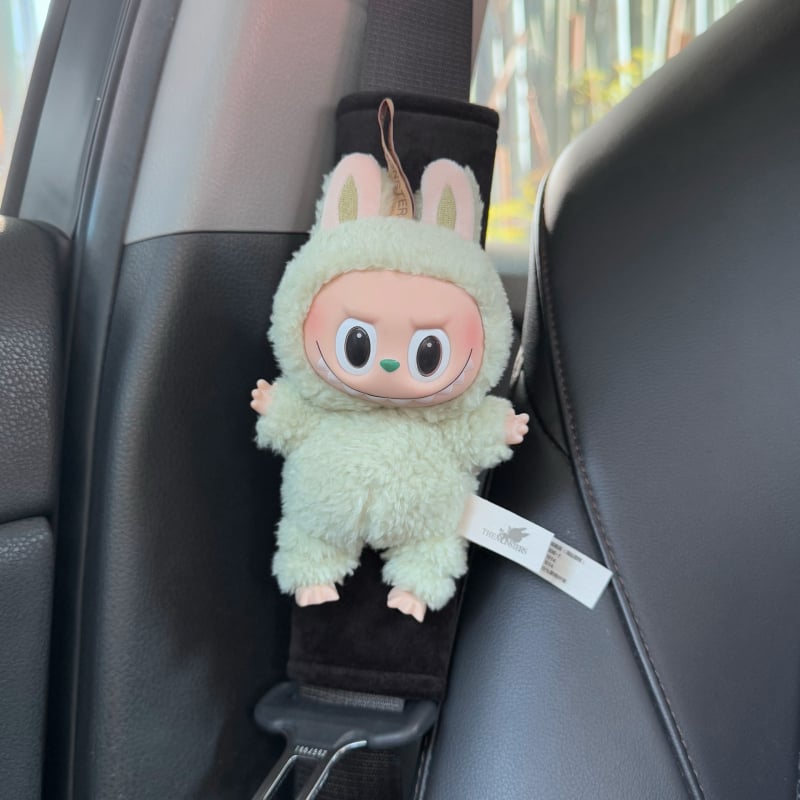 Βελούδινο προστατευτικό ζώνης αυτοκινήτου και κάλυμμα ώμου, διακοσμητικό εσωτερικού αυτοκινήτου, 100 g