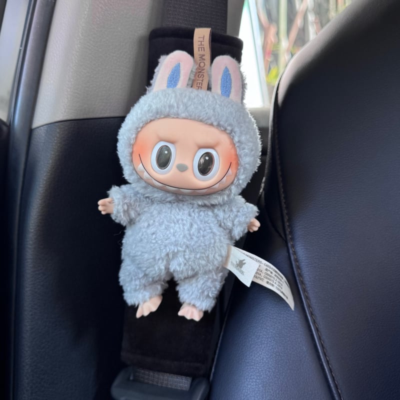 Βελούδινο προστατευτικό ζώνης αυτοκινήτου και κάλυμμα ώμου, διακοσμητικό εσωτερικού αυτοκινήτου, 100 g