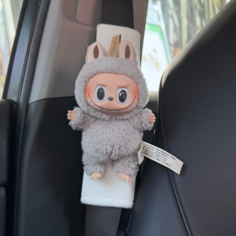 Βελούδινο προστατευτικό ζώνης αυτοκινήτου και κάλυμμα ώμου, διακοσμητικό εσωτερικού αυτοκινήτου, 100 g