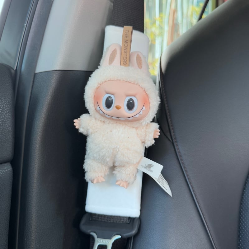 Βελούδινο προστατευτικό ζώνης αυτοκινήτου και κάλυμμα ώμου, διακοσμητικό εσωτερικού αυτοκινήτου, 100 g