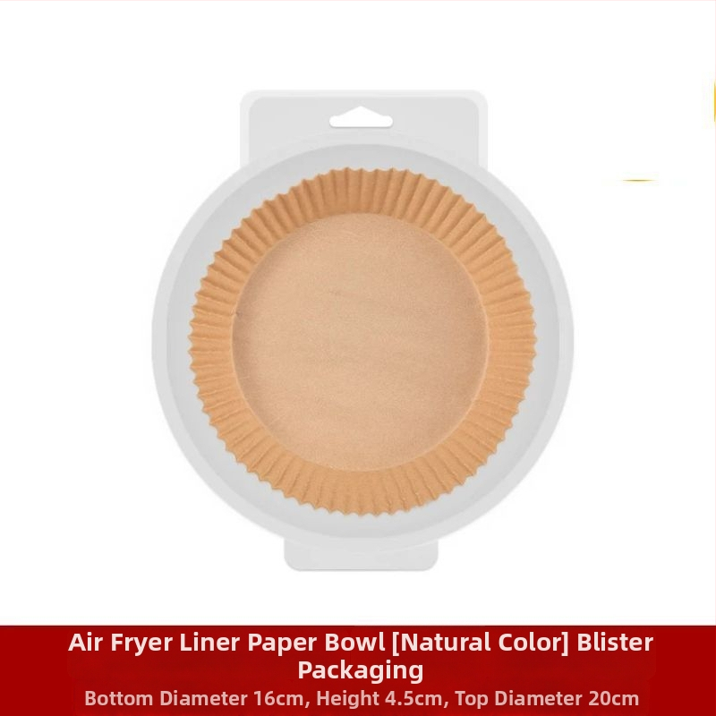 Oro fritavimo popieriaus padėklas su silikono danga, riebalams atsparus kepimo popierius, 35 g/m², prekės ženklas Xian chu zhen