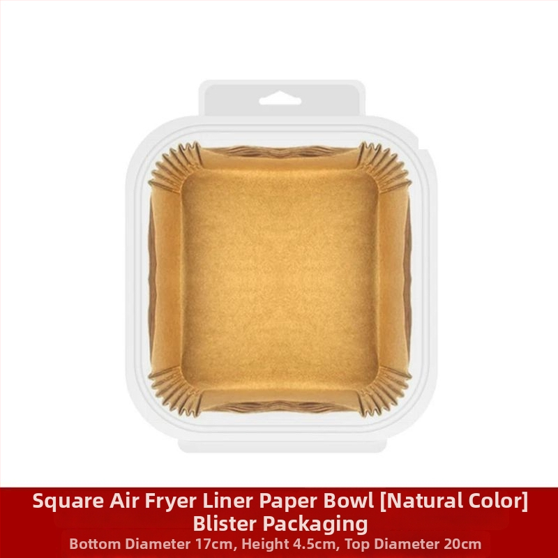 Oro fritavimo popieriaus padėklas su silikono danga, riebalams atsparus kepimo popierius, 35 g/m², prekės ženklas Xian chu zhen