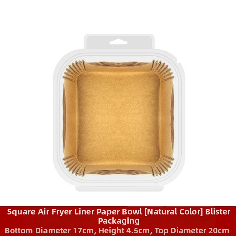 Oro fritavimo popieriaus padėklas su silikono danga, riebalams atsparus kepimo popierius, 35 g/m², prekės ženklas Xian chu zhen