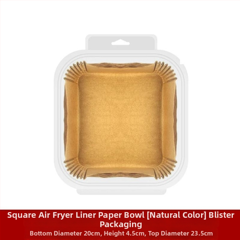 Oro fritavimo popieriaus padėklas su silikono danga, riebalams atsparus kepimo popierius, 35 g/m², prekės ženklas Xian chu zhen