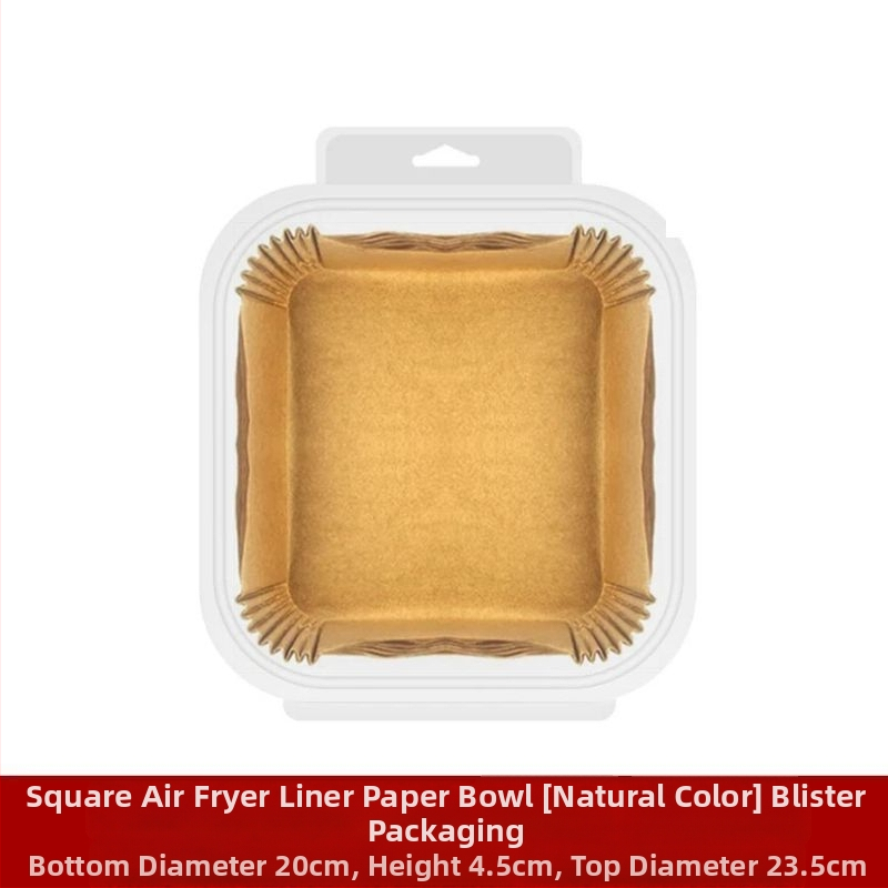 Oro fritavimo popieriaus padėklas su silikono danga, riebalams atsparus kepimo popierius, 35 g/m², prekės ženklas Xian chu zhen