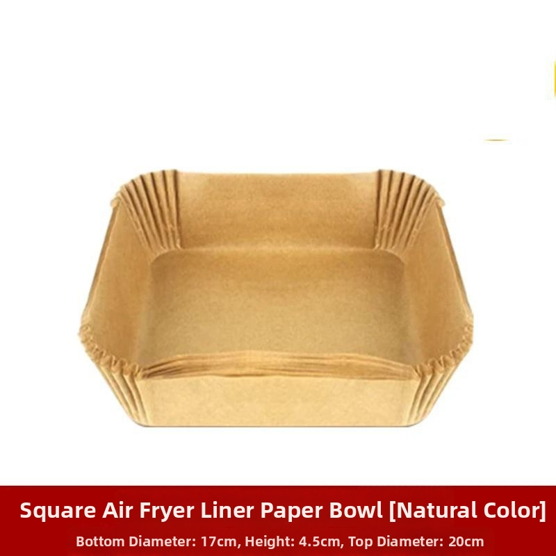 Oro fritavimo popieriaus padėklas su silikono danga, riebalams atsparus kepimo popierius, 35 g/m², prekės ženklas Xian chu zhen