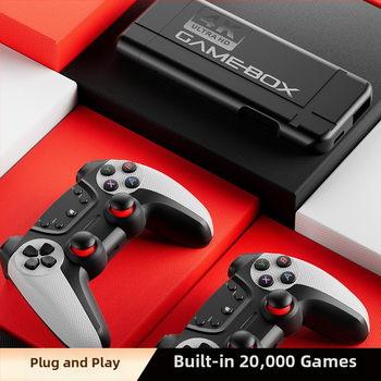 K9 bezvadu arkādes spēļu konsole 2–4 spēlētājiem, 32/64 GB, HDMI, simulatora operētājsistēma