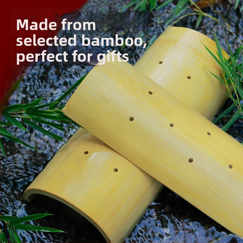 U-oblik jastuk od bambusa za podršku vrata i lumbalne regije, punjen bambusom i bambusovom tkaninom, ergonomski modern dizajn