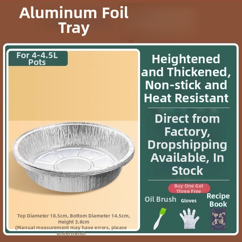 Levegőben süthető sütőpapíros tálca - olajat felszívó papír, élelmiszer-minőségű szilikonpapír, sütőpapír (Anyagok: olajpapír + élelmiszer-minőségű szilikonpapír; Bevonat: élelmiszer-szilikon olaj; Kategória: sütőpapír; Alkalmazások: szállodák, családok, i