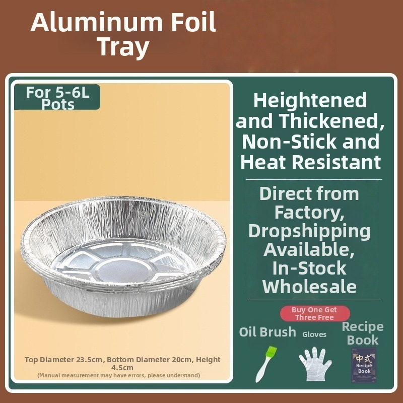 Levegőben süthető sütőpapíros tálca - olajat felszívó papír, élelmiszer-minőségű szilikonpapír, sütőpapír (Anyagok: olajpapír + élelmiszer-minőségű szilikonpapír; Bevonat: élelmiszer-szilikon olaj; Kategória: sütőpapír; Alkalmazások: szállodák, családok, i