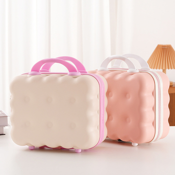 PP materiāla kosmētikas organizatora soma, svars 0,65 kg, rāvējslēdzējs, paplašināšanas slānis