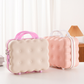 PP materiāla kosmētikas organizatora soma, svars 0,65 kg, rāvējslēdzējs, paplašināšanas slānis