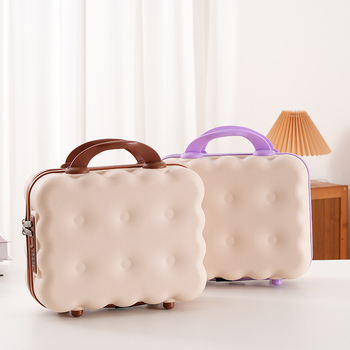 PP materiāla kosmētikas organizatora soma, svars 0,65 kg, rāvējslēdzējs, paplašināšanas slānis