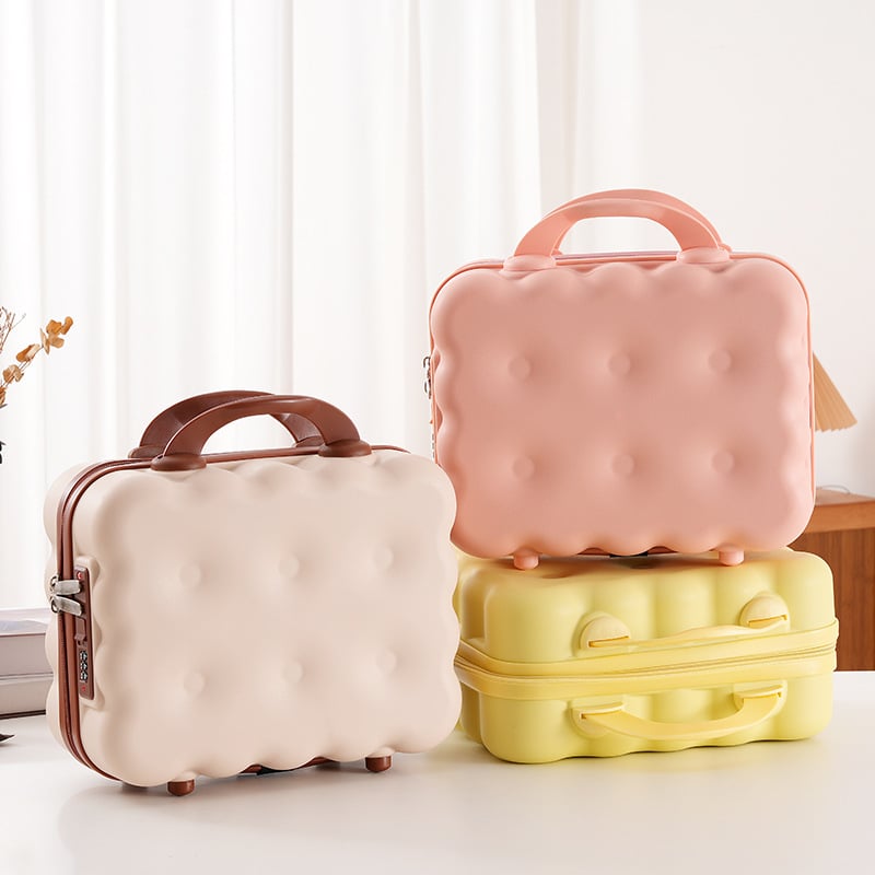 PP materiāla kosmētikas organizatora soma, svars 0,65 kg, rāvējslēdzējs, paplašināšanas slānis