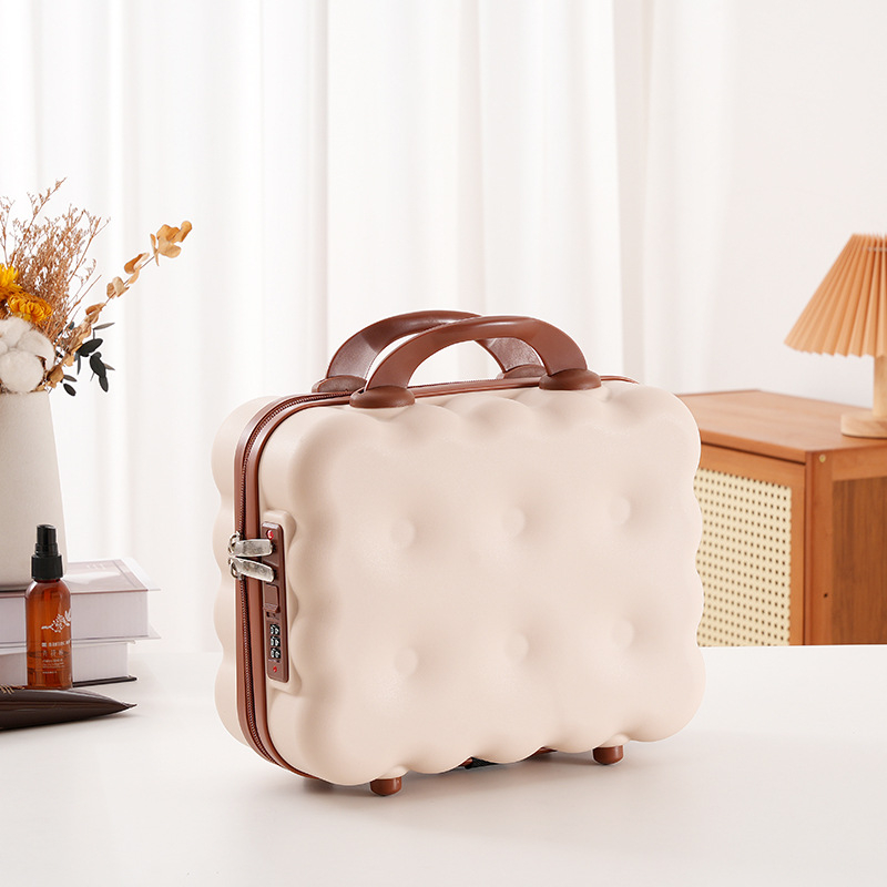 PP materiāla kosmētikas organizatora soma, svars 0,65 kg, rāvējslēdzējs, paplašināšanas slānis