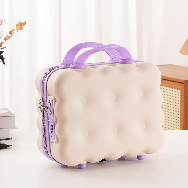 PP materiāla kosmētikas organizatora soma, svars 0,65 kg, rāvējslēdzējs, paplašināšanas slānis