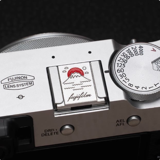 Hot shoe vāciņš kamerai Fuji X-T5 un Nikon Z30, pēc parauga pielāgojams, 6 g