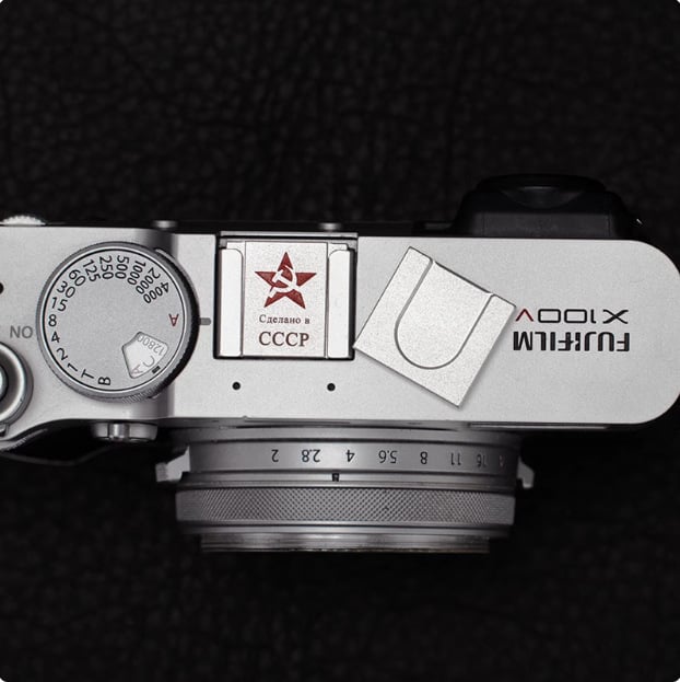 Hot shoe vāciņš kamerai Fuji X-T5 un Nikon Z30, pēc parauga pielāgojams, 6 g