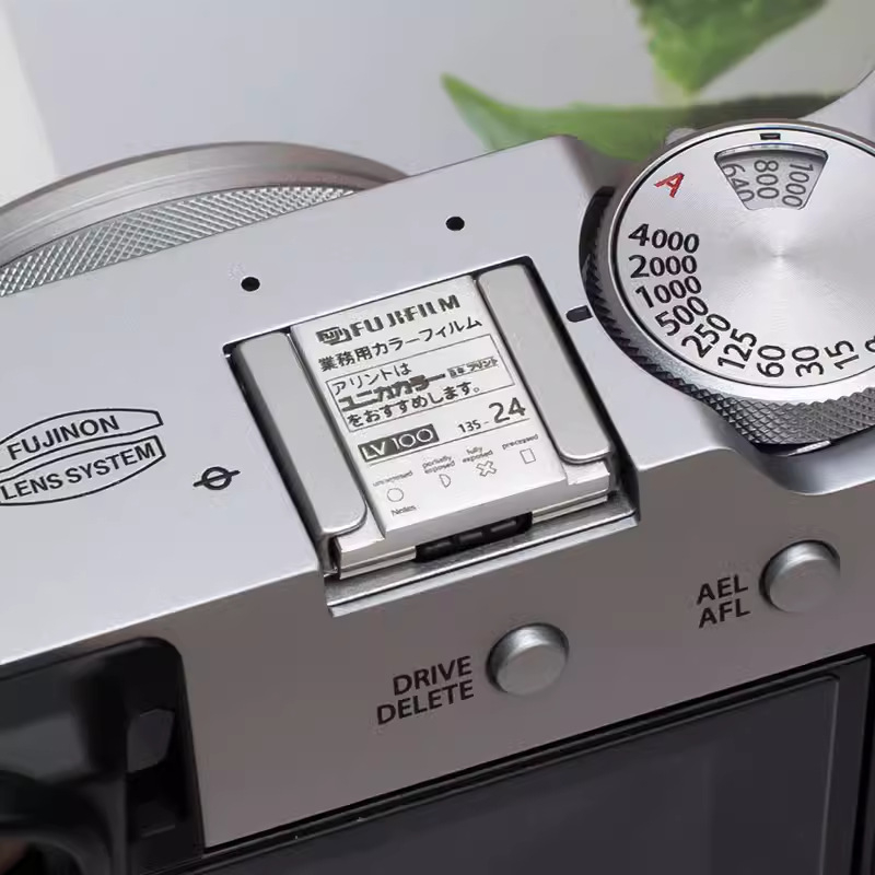 Hot shoe vāciņš kamerai Fuji X-T5 un Nikon Z30, pēc parauga pielāgojams, 6 g