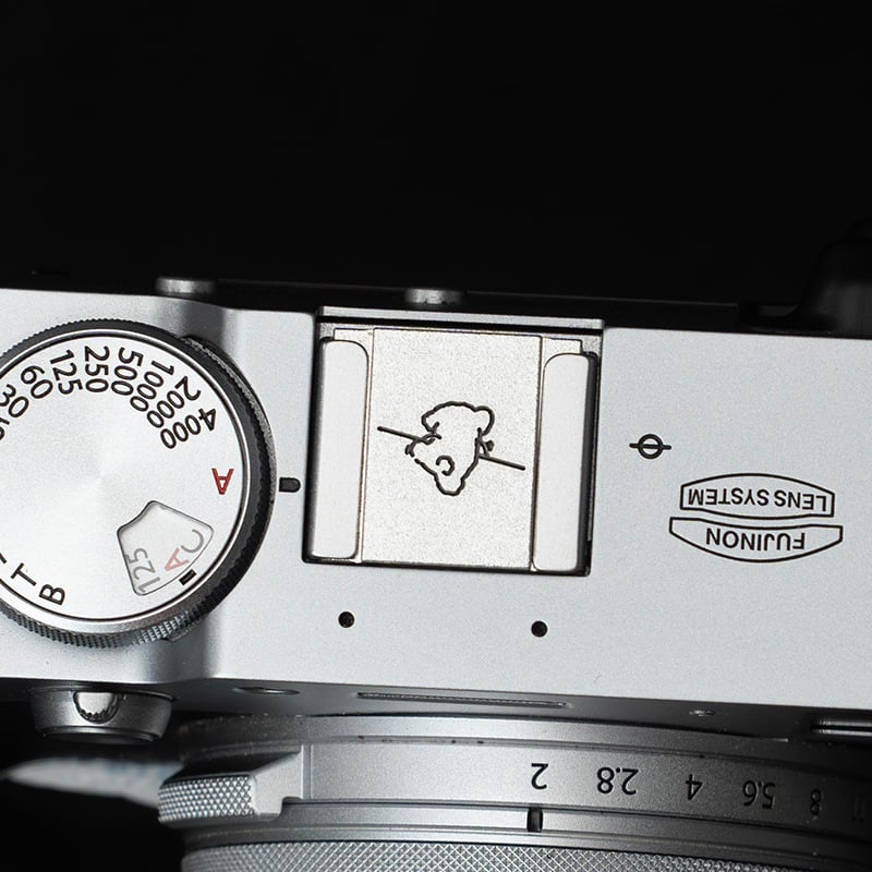 Hot shoe vāciņš kamerai Fuji X-T5 un Nikon Z30, pēc parauga pielāgojams, 6 g