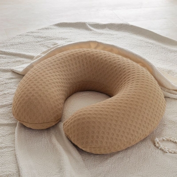 У-образна възглавница с паметна пяна, сваляема покривка, която може да се пере — дебела пухкава възглавница за козметични салони