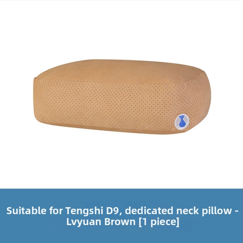 Автомобилна възглавничка за шия Tenganda – дишаща велурова повърхност, пълнител биологичен велур, висока дихателност и комфорт, универсална за всички сезони