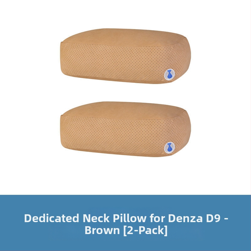 Автомобилна възглавничка за шия Tenganda – дишаща велурова повърхност, пълнител биологичен велур, висока дихателност и комфорт, универсална за всички сезони