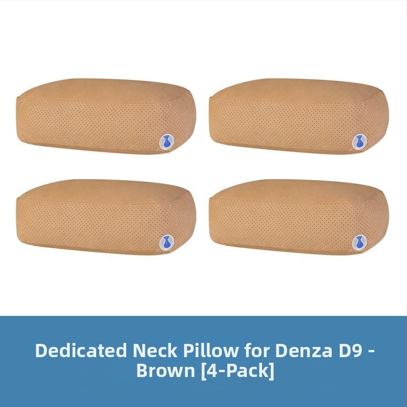 Автомобилна възглавничка за шия Tenganda – дишаща велурова повърхност, пълнител биологичен велур, висока дихателност и комфорт, универсална за всички сезони