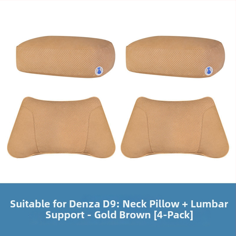 Автомобилна възглавничка за шия Tenganda – дишаща велурова повърхност, пълнител биологичен велур, висока дихателност и комфорт, универсална за всички сезони