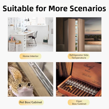 Автомобилен измервател на температурата на охлаждащата течност с регулируем ъгъл на дисплея