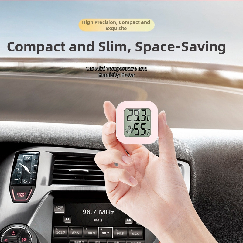 Автомобилен измервател на температурата на охлаждащата течност с регулируем ъгъл на дисплея