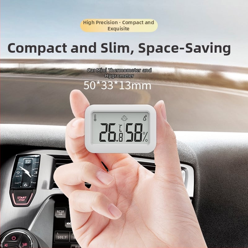 Автомобилен измервател на температурата на охлаждащата течност с регулируем ъгъл на дисплея