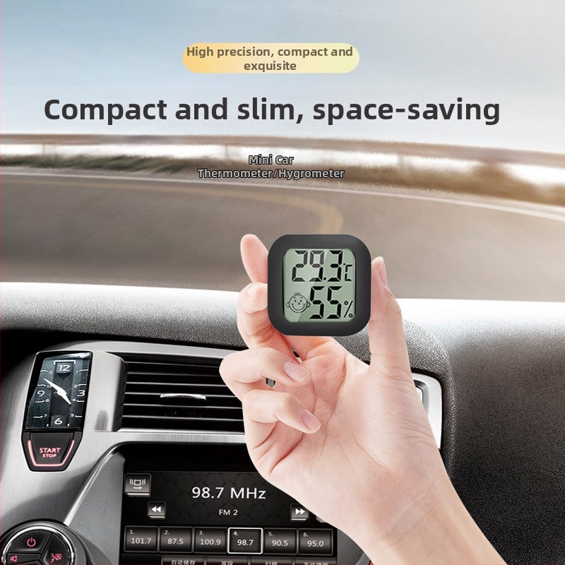 Автомобилен измервател на температурата на охлаждащата течност с регулируем ъгъл на дисплея