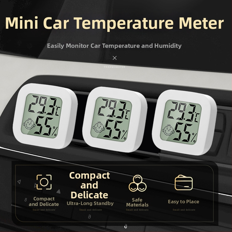 Автомобилен измервател на температурата на охлаждащата течност с регулируем ъгъл на дисплея