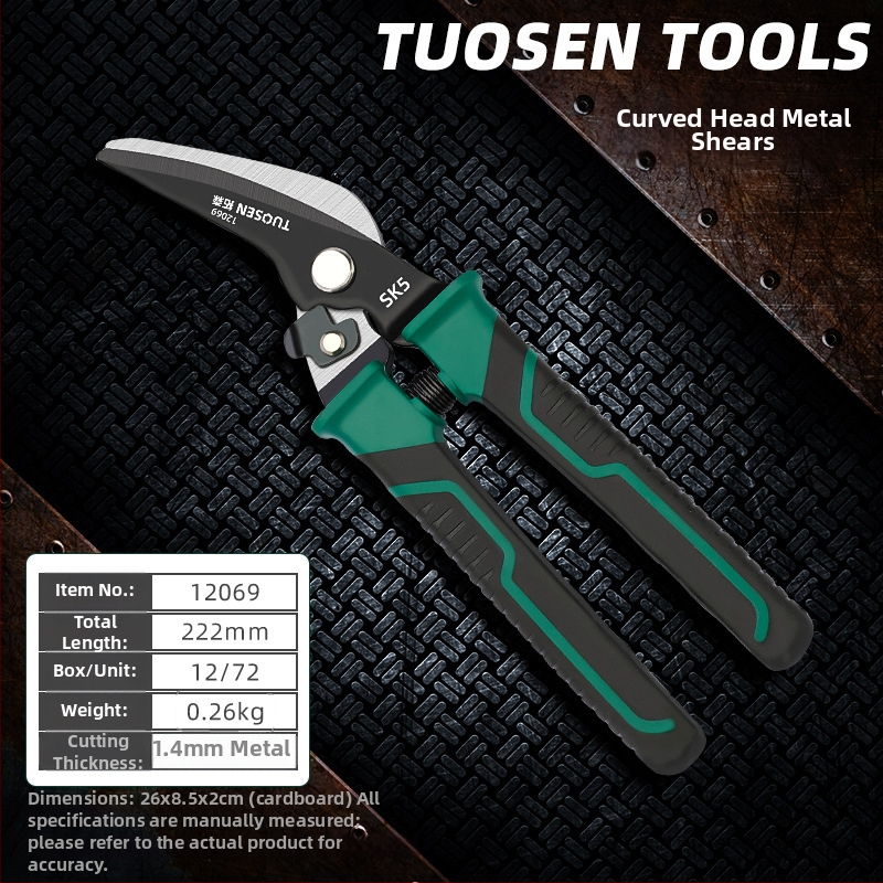 Tuosen клещи за премахване на изолацията на проводници — многофункционален инструмент за премахване на изолацията, кримпване, захващане и отваряне на кабели