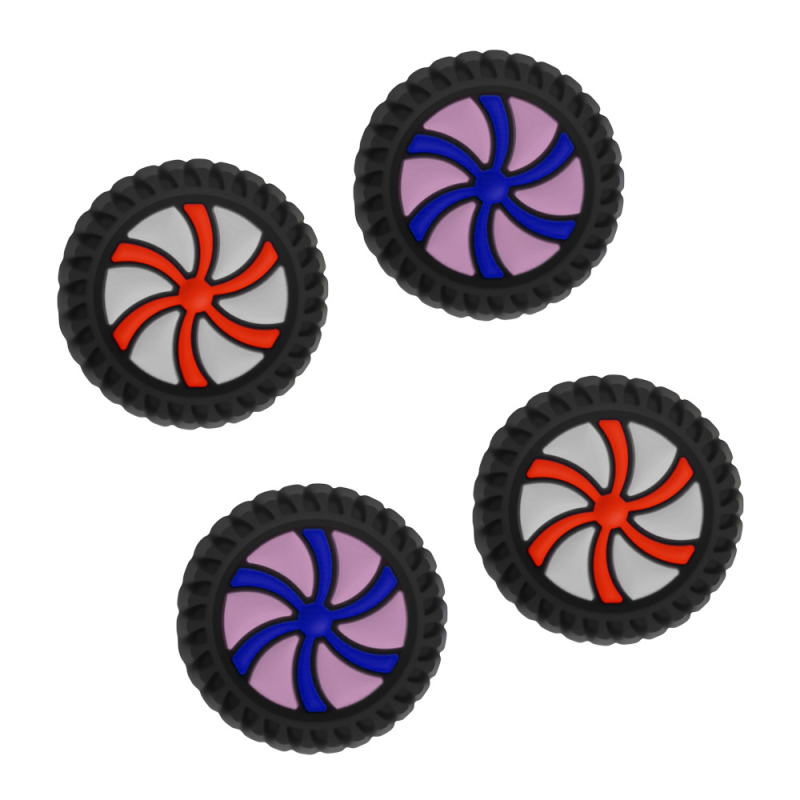 Capac joystick din silicon anti-derapant pentru Feizhi — design cartoon drăguț, protejează joystick-ul, îmbunătățește aspectul