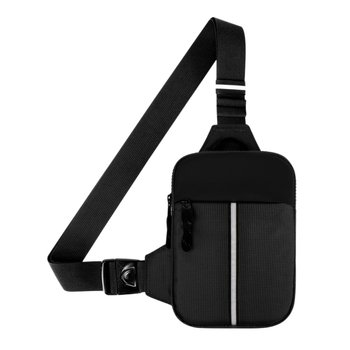 Henghai Oxford torbica za prsa sa zatvaračem – više džepova, džep za telefon, laminirani pretinac