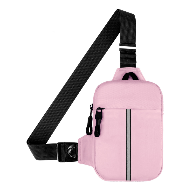 Henghai Oxford torbica za prsa sa zatvaračem – više džepova, džep za telefon, laminirani pretinac