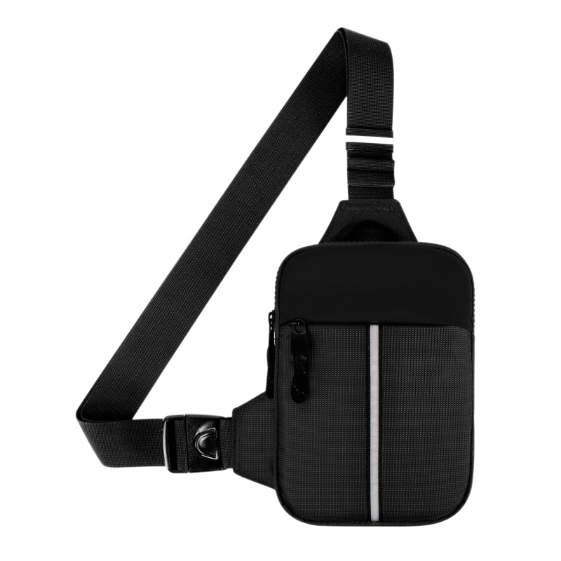 Henghai Oxford torbica za prsa sa zatvaračem – više džepova, džep za telefon, laminirani pretinac