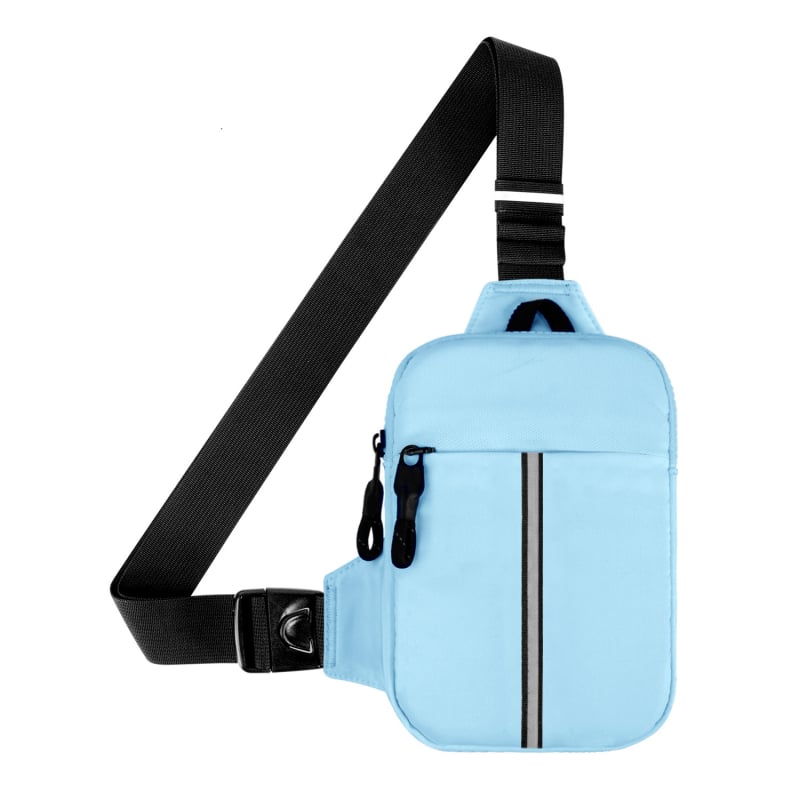 Henghai Oxford torbica za prsa sa zatvaračem – više džepova, džep za telefon, laminirani pretinac