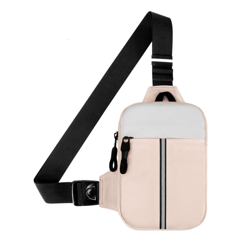 Henghai Oxford torbica za prsa sa zatvaračem – više džepova, džep za telefon, laminirani pretinac