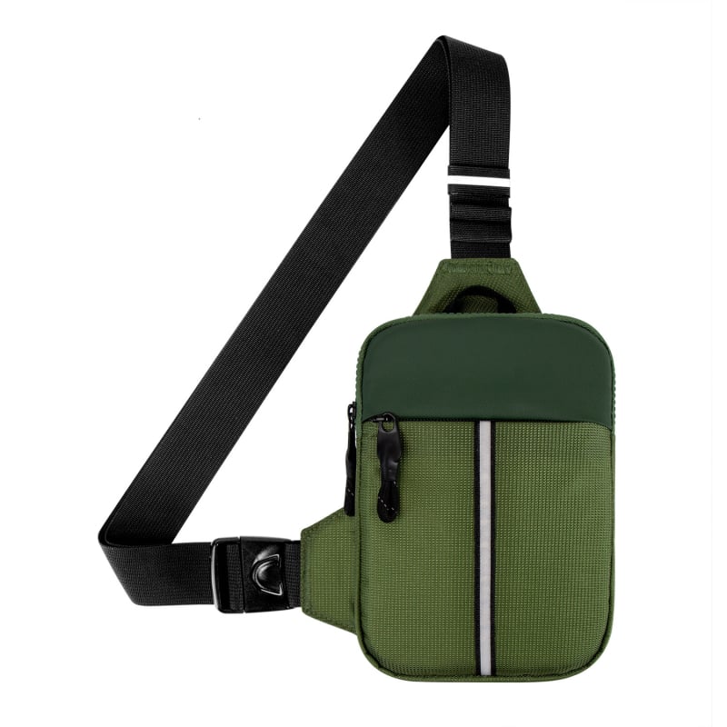 Henghai Oxford torbica za prsa sa zatvaračem – više džepova, džep za telefon, laminirani pretinac