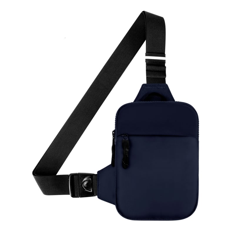 Henghai Oxford torbica za prsa sa zatvaračem – više džepova, džep za telefon, laminirani pretinac