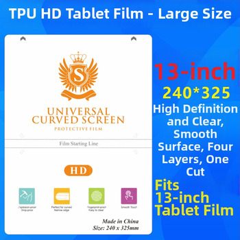 TPU hydrogel ochranná fólia pre tablety – HD matný povrch, plné pokrytie, samoopravný film