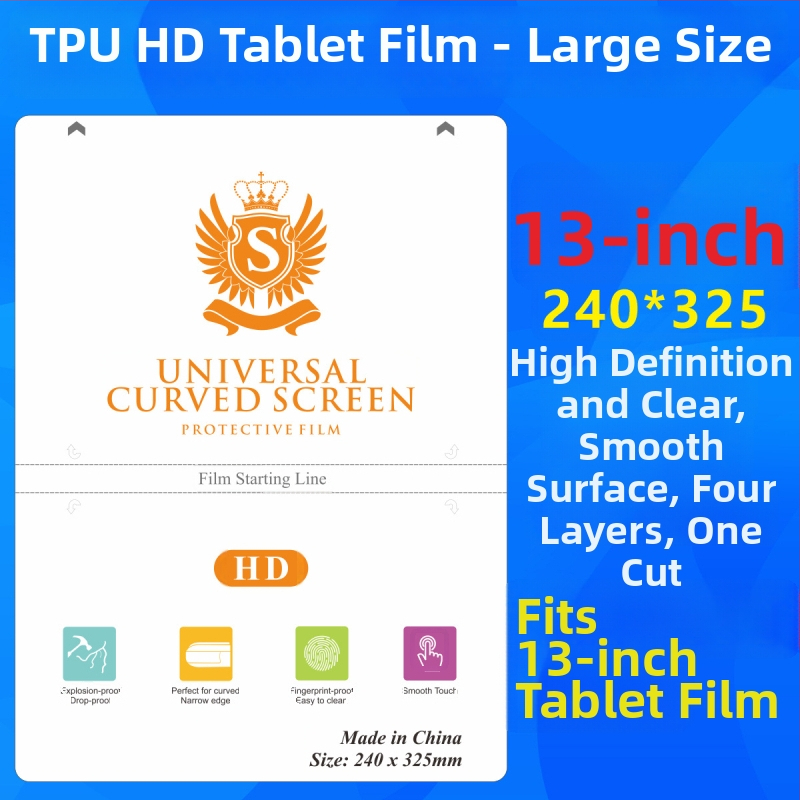 TPU hydrogel ochranná fólia pre tablety – HD matný povrch, plné pokrytie, samoopravný film