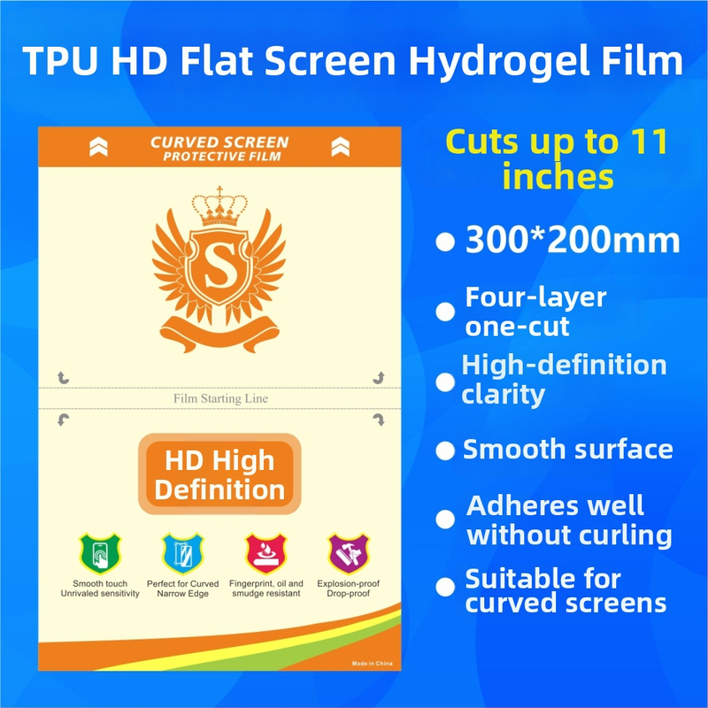 TPU hydrogel ochranná fólia pre tablety – HD matný povrch, plné pokrytie, samoopravný film