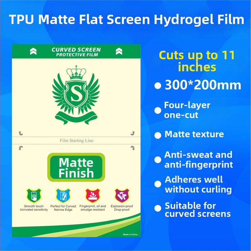 TPU hydrogel ochranná fólia pre tablety – HD matný povrch, plné pokrytie, samoopravný film