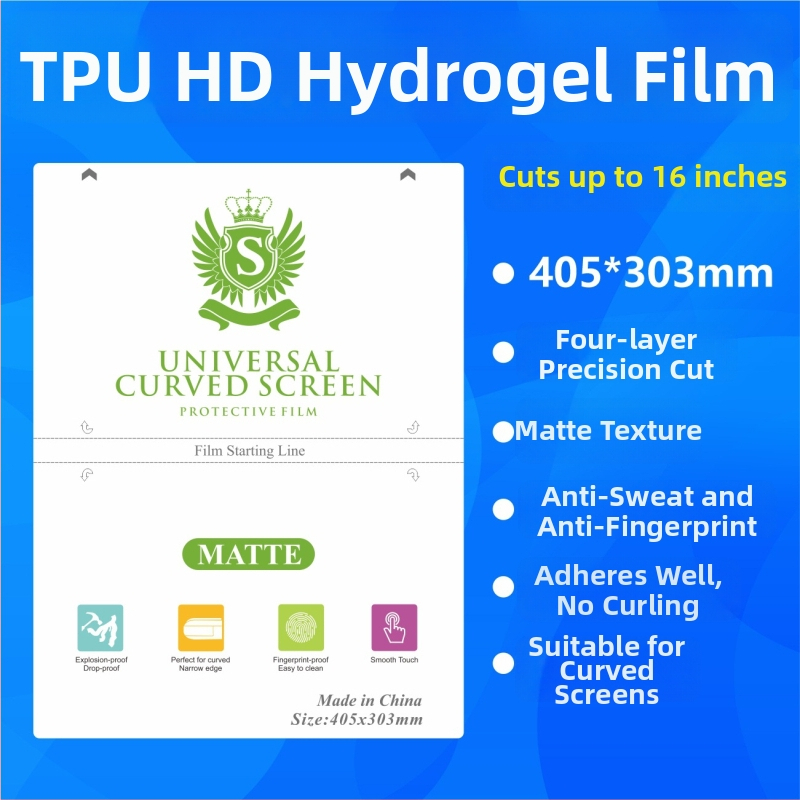TPU hydrogel ochranná fólia pre tablety – HD matný povrch, plné pokrytie, samoopravný film