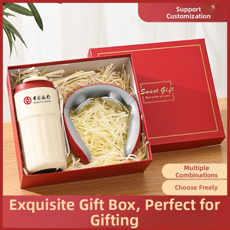 Üzleti ajándék termosz bögre egyedi logóval – 316 rozsdamentes acél, vákuum szigetelés 0–6 óra, nyomtatható logó, hordozó zsinórral, díszdobozos csomagolás