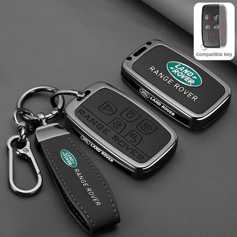 Калъф за ключ за LH автомобил, цинкова сплав, ретро стил